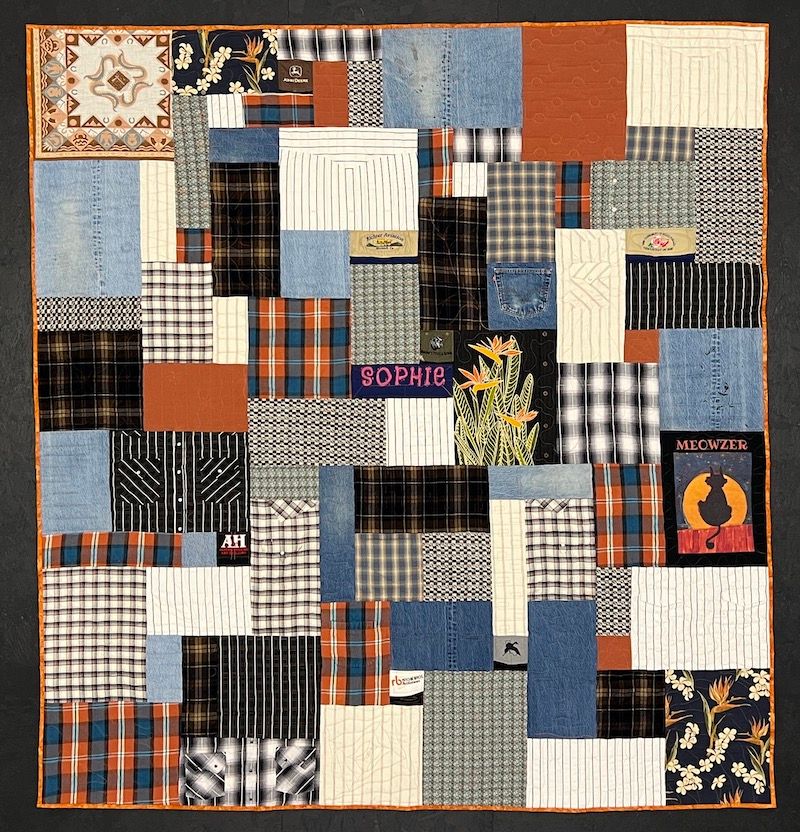 Denim and tshirt quilt hotsell